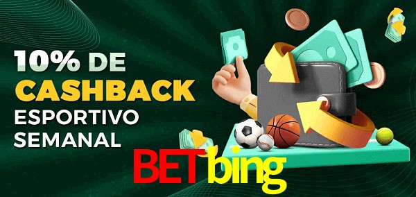 10% de bônus de cashback na Betbing